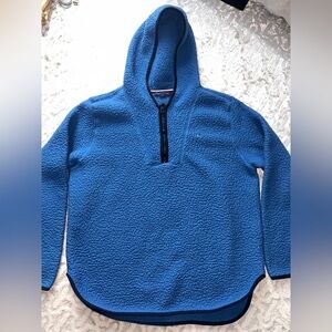 Tommy Hilfiger fleece quarter zip Blue Sweater